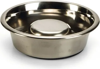 Produktbild von Beeztees Antischlingnapf auch für den Ständer Hundennapf Edelstahl, Größe:ø 25 cm