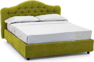 Produktbild von Alfer - Doppelbett, Grün, Matratze Inklusive  Italy