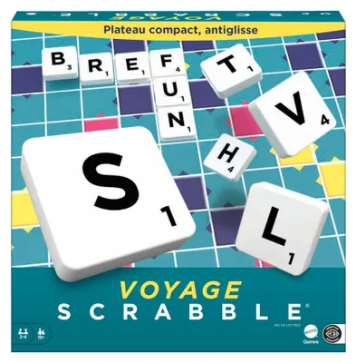 Produktbild von Mattel Games Scrabble Voyage