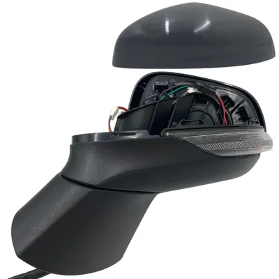 Obrázek produktu pro BILMAX Náhradní levé vnější zpětné zrcátko pro Ford Puma CF7, J2K 2019-2024 Elektricky nastavitelné, Elektricky sklopné, Kontrolka, Obrysové světlo, Vyhřívané
