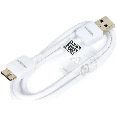 Obrázok produktu pre Samsung - ET-DQ10Y0WE - Dátový kábel Micro USB 3.0 - 1,2 m - biely