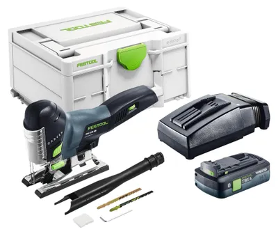 Produktbild von Festool PSC 420 EB-Basic Akku Pendelstichsäge 18 V 120 mm Brushless + 1x Akku 4,0 Ah + Ladegerät + Systainer