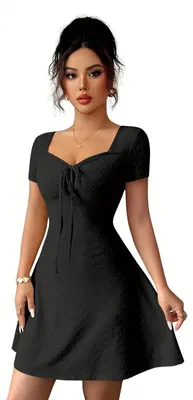 Productafbeelding van Currero Zomerjurk Dames Zwart XL