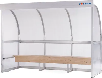 Produktbild von Sport-Thieme Spielerkabine "United", Sitzbank, 6 m