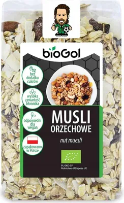Produktbild von Natürliches Nussmüsli Biogol 0,3 kg