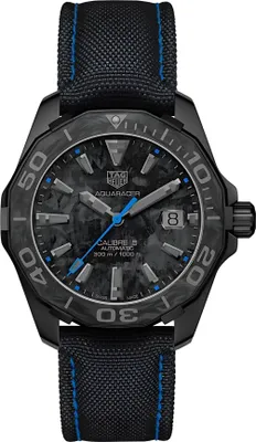 Zdjęcie produktu dla Zegarek męski Tag Heuer Aquaracer, czarny, tytanowy, WBD218C.FC6447