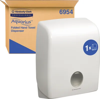 Immagine prodotto di Distributore di asciugamani Aquarius 6954 407x317x147cm plastica bianca