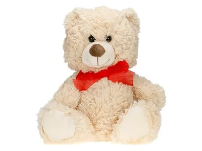 Produktbild von Teddy Pets Plüschteddybär, beige, 28 cm