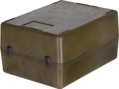 Produktbild von Transportbox 40x30x22 cm mit Schaumstoffeinlagen, original Belgische Armee