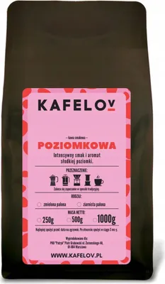 Produktbild von KAFELOV | Kaffeebohnen walderdbeere-Geschmack - 1000g - Süßer - 100% Arabica - Hochwertige Röstung