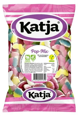 Produktbild von Katja Popmix vegan 500g – pflanzliche Popcorn-Mischung, lecker & knusprig