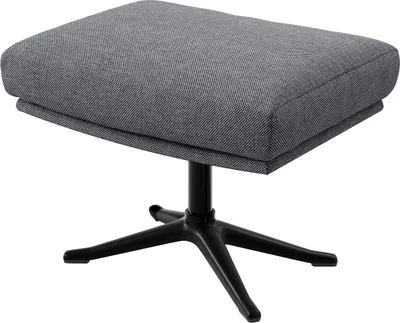 Produktbild von home24 Hocker mit Kreuzfuß