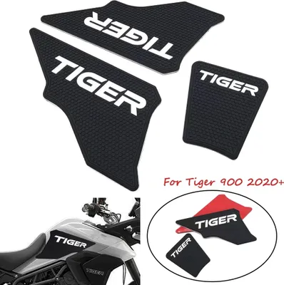 Obrázek produktu pro Motocykl Benzínový tank boční grip Trakce Knee ochranný nálepka Anti Slip Pad pro Triumph Tiger 900 Black
