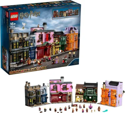 Obrázek produktu pro LEGO Harry Potter Příčná ulice, Sada na stavění, 16 rok/roky, Plast, 5544 kusů, 6,64 kg