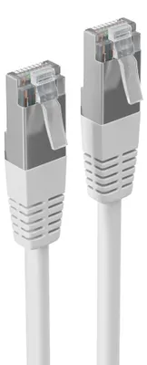 Productafbeelding van shiverpeaks BASIC-S patchkabel, Cat. 6, S/FTP, wit, 10,0 meter