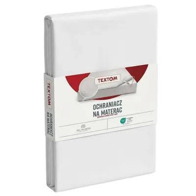 Produktbild von TEXTOM Matratzenschoner Wasserdicht Nässeschutz Matratzenauflage 160x200 cm Weiß mit Eckgummis