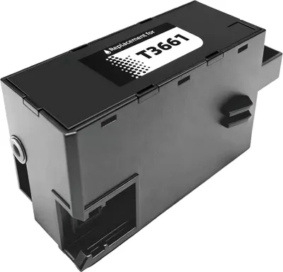 Produktbild von Kompatible Wartungsbox, Resttintenbehälter T3661 / C13T366100 für Epson XP-15000, 8500, 8600, 8605, 8700, 970, 980, 6000, 6005, 6100, 6105