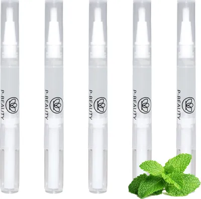 Produktbild von Zahnaufhellung Gel Stift Zahnweiß für weiße Zähne - Teeth Whitening Bleaching, 5x