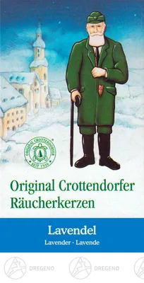 Obrázek produktu pro Crottendorfer vonné svíčky Vánoční vůně 24 kusů, vůně: levandule