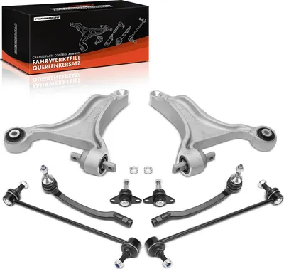 Productafbeelding van Frankberg 6-delige draagarm set vooras links rechts onder voor Dodge Ram 1500 Crew Cab Pick-up Extended Standard