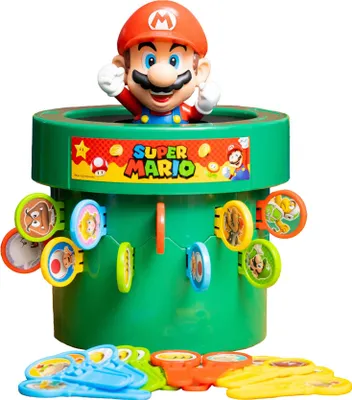 Produktbild von Tomy Pop Up Mario, Brettspiel, Feinmotorik (Geschicklichkeit), 4 Jahr(e), Familienspiel