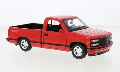 Produktbild von Maisto MAI32901RED - 1/24 - Chevrolet 454 SS Pick-Up, rot, 1993 - Neu