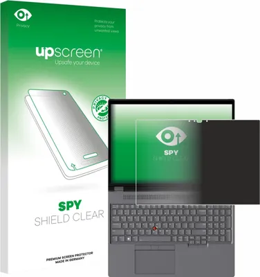 Produktbild von Für Lenovo ThinkPad P16 Gen 2 Touch Sichtschutzfolie Schutzfolie upscreen Anti-Spy Privacy Sichtschutz Blickschutz Display Schutz Folie Blaulichtfilter