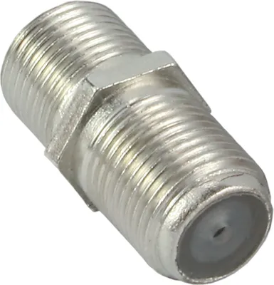 Produktbild von InLine® SAT F-Verbinder (Doppelbuchse, F-Kupplung), 10er Pack