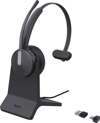 Produktbild von Yealink Headset BH70 Mono Teams inkl. Ladeständer USB-C/A
