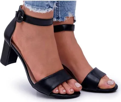 Produktbild von Damen Stiletto Sandalen Schwarz Lexi 37