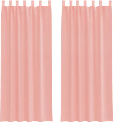 Immagine prodotto di vidaXL Tende in voile con passanti 2 pz. Rosa 140x260 cm
