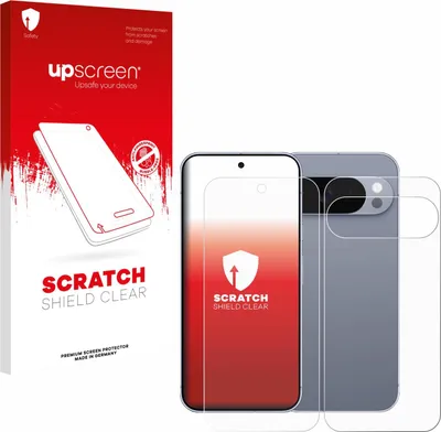 Produktbild von upscreen Schutzfolie für Google Pixel 10 Pro (Display+Rückseite) Displayschutz Displayschutzfolie Folie Klar Transparent