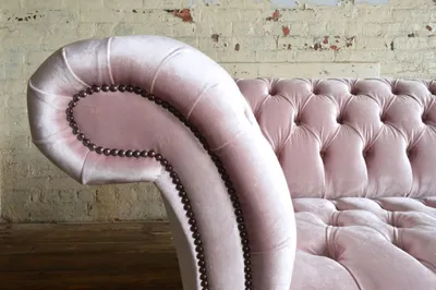 Produktbild von Chesterfield Design Luxus Polster Sofa Couch Sitz Garnitur Leder Textil Neu #184