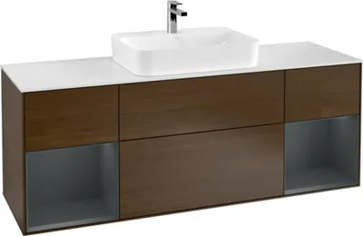 Produktbild von Villeroy & Boch G451HGGN Waschbeckenunterschrank Finion G45