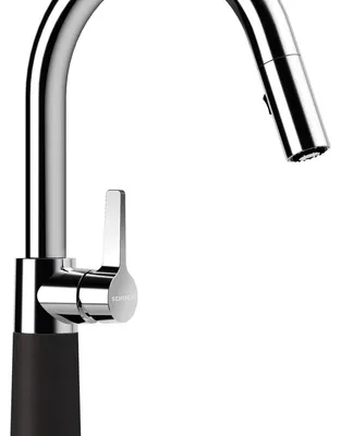Immagine prodotto di Schock SC-520 Miscelatore Cucina con Doccetta Estraibile Nero Puro