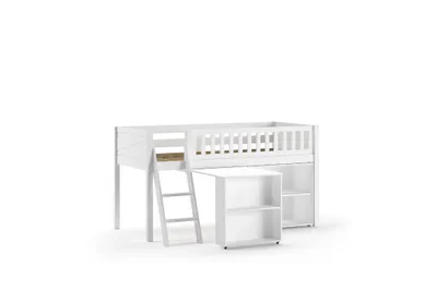 Produktbild von VIPACK - SCOTT Spielbett, LF 90 x 200 cm, mit Schreibtisch und Regal