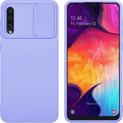 Image de Cadorabo Housse pour Samsung Galaxy A50 4G / A50s / A30s Housse de protection en violet Housse pour portable TPU Etui Case Cover Protection caméra