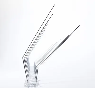 Produktbild von ADERYN W2-R Spitzen Vogelschutz für Dachrinnen 1 Stück 50cm 20 Spitzen