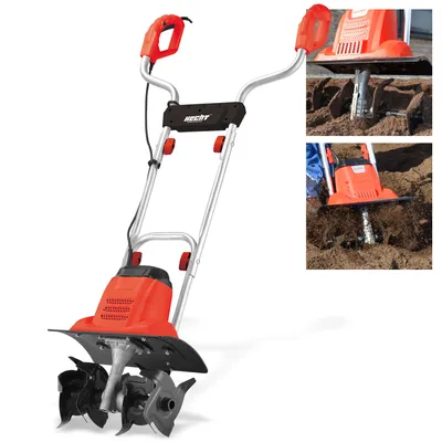 Produktbild von HECHT 738 Motorhacke Elektro | 36,5 cm Arbeitsbreite | 20 cm Arbeitstiefe | 1000W | 16 Messer | 430 U/min