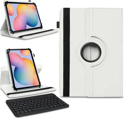 Produktbild von Tasche Tastatur Hülle für Samsung Galaxy Tab A9+/ A9 Plus Schutzhülle BluetoothFarben:Weiss
