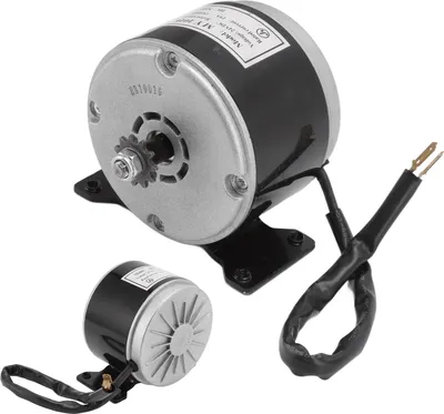 Immagine prodotto di 24V 350W motore elettrico 2750RPM ad alta velocità con pignone 11 denti per scooter bicicletta triciclo