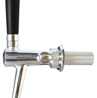 Image de Robinet compensateur C-TAP en acier inoxydable, poli, longueur de fil: 55 mm
