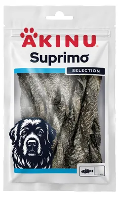 Obrázek produktu pro Akinu SUPRIMO SELECTION Tyčinka z tresčí kůže pamlsek pro psy 50 g