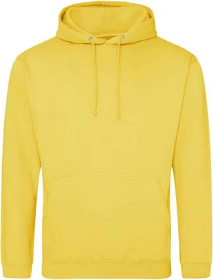 Imagen del producto de Awdis - Sudadera con capucha "College" uni para hombre/mujer, modelo PC4207 (Talla S) (Amarillo sol)