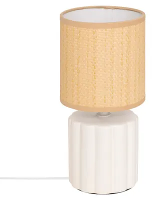 Obrázek produktu pro Keramická lampa TYLIA, Ø 13 x 26,5 cm, bílá