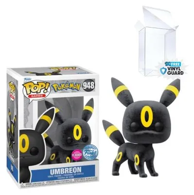 Obrázok produktu pre Funko Pop! Pokémon Umbreon Flocked 68377 figúrka čierna  Detská čierna Jedna veľkosť