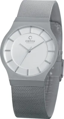 Produktbild von Uhr Obaku Herren Silber Obaku-V123LCIMC