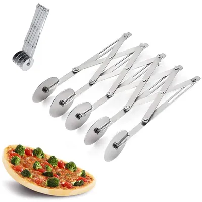 Image de Coupe-pâte en acier inoxydable à 5 lames pour la cuisine