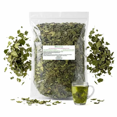 Produktbild von Weiße Maulbeerblätter getrocknet 1 kg (2 x 500 g) – Morus alba – loser Kräutertee ohne Zusätze, vegan