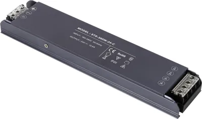 Produktbild von Slim Netzteil 24V DC 100W für LED-Beleuchtung, 18x5x2.4cm, mit Schutzfunktionen